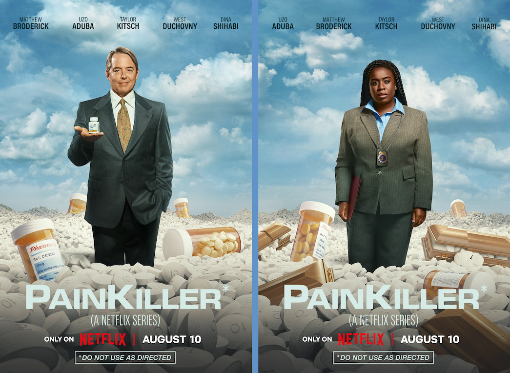 Poster of the Neflix series Painkiller horizontal
